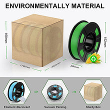 Load image into Gallery viewer, PLA- Green/Light-Green/Yellow/Sky Blue