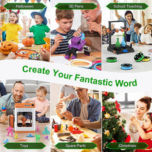 Load image into Gallery viewer, PLA- Green/Light-Green/Yellow/Sky Blue