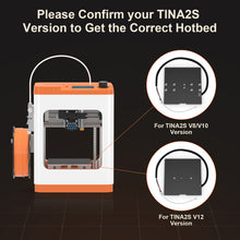 Load image into Gallery viewer, Hotbed for TINA2S V12 3D Printers Only
