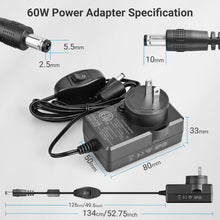 Load image into Gallery viewer, WEEFUN Tina2 V3-12V External Power Supply + USA American Standard Conversion Plugs
